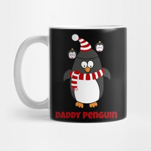 Christmas Penguin Pajama Animal Costume Daddy Penguin Shirt Mug